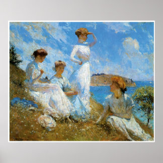 Sommer 1909 Frank Weston Benson Poster