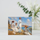 Sommer 1909 postkarte (Stehend Vorderseite)