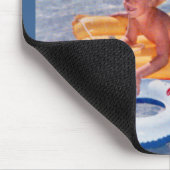 Sommer 1950 im Pool Mousepad (Ecke)