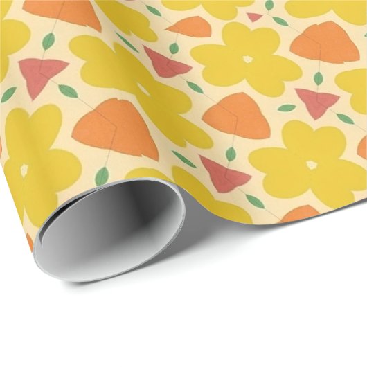 Sommer 1972 geschenkpapier (Rolleneckpunkt)