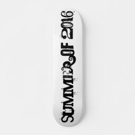 Sommer 2016 Schwarze Funny Typografy Skateboard