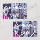 Sommer 2021 (70 % GRATIS) 💯 Visitenkarte (Vorne/Hinten)
