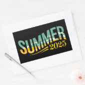 Sommer 2025 rechteckiger aufkleber (Umschlag)
