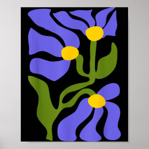 Sommer 2026 Floral Blumen Damen Boho Vintage Poster