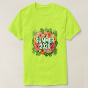 Sommer 2026 Tropisches Paradies Strand-Vibe T-Shirt