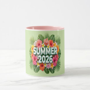 Sommer 2026 Tropisches Paradies Strand-Vibe Tasse