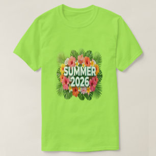 Sommer 2026 Tropisches-Paradies-T-Shirt T-Shirt