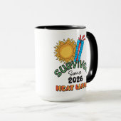 Sommer 26 Hitzewelle 15 oz Kaffeetasse (VorderseiteRechts)
