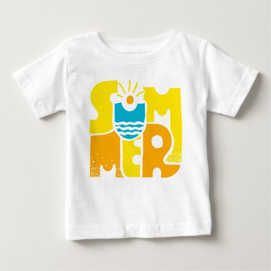 Sommer 2 baby t-shirt (Vorderseite)