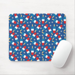 Sommer 4. Juli Patriotische Popsicles Mousepad