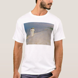 Sommer-Abend auf dem Skagen südlichen Strand T-Shirt
