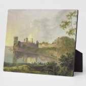 Sommer Abend (Burg Caernarvon) c.1764-65 (Öl) Fotoplatte (Seite)