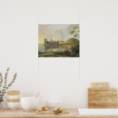 Sommer Abend (Burg Caernarvon) c.1764-65 (Öl) Poster (Küche)
