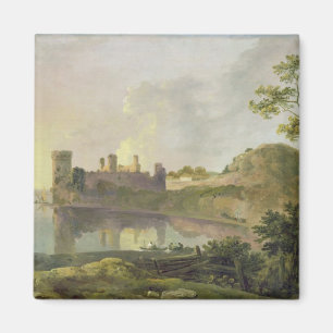 Sommer-Abend (Caernarvon Schloss) c.1764-65 (Öl Magnet