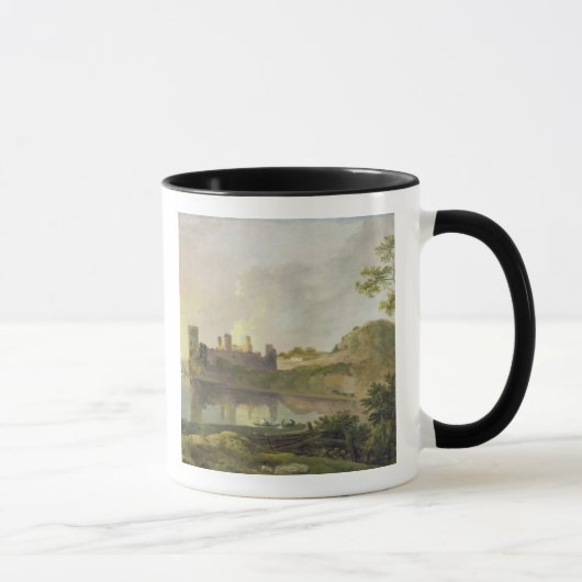 Sommer-Abend (Caernarvon Schloss) c.1764-65 (Öl Tasse (Rechts)