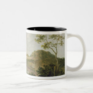 Sommer-Abend (Caernarvon Schloss) c.1764-65 (Öl Zweifarbige Tasse