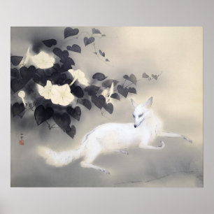 Sommer-Abend Kansetsu Fox Poster