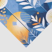 Sommer Abstrakt botanisch Seidenpapier (Ausschnitt)