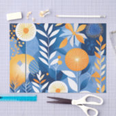 Sommer Abstrakt botanisch Seidenpapier (Handwerk)