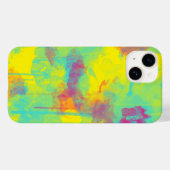 Sommer abstrakter Spaß Wasserfarbe Spritzer Case-Mate iPhone Hülle (Rückseite (Horizontal))