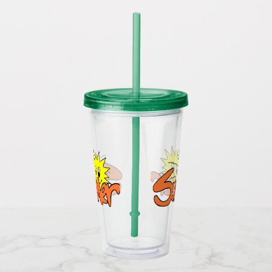 Sommer Acryltrinkbecher (Rechts)