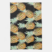 Sommer Aloha hawaiianische tropische Frucht Ananas Geschirrtuch (Vertikal)