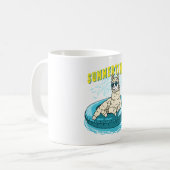 Sommer Alpaca Kaffeetasse (Vorderseite Links)