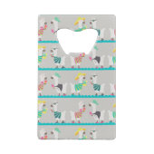 Sommer Alpacas Geldbeutel Flaschenöffner (Rückseite)