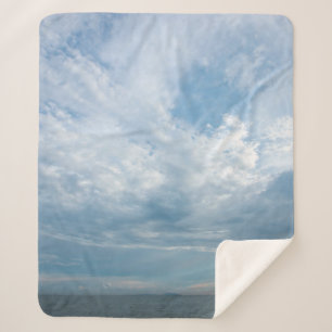 Sommer am Strand mit Sonnenuntergang Himmel. Kopie Sherpadecke