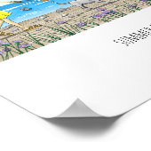 Sommer am Strand Poster (Ecke)