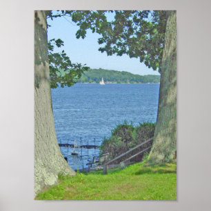 Sommer an der Sodus Bay Poster