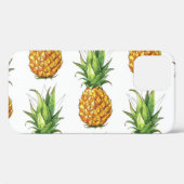 Sommer Ananas Muster, nahtlos Design. Case-Mate iPhone Hülle (Rückseite (Horizontal))