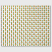 Sommer Ananas Muster, nahtlos Design. Geschenkpapier (Flach)