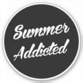 Sommer angenommen aufkleber (Vorderseite)