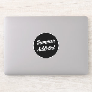 Sommer angenommen aufkleber