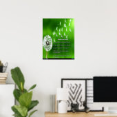 Sommer-Anmut Poster (Heimbüro)