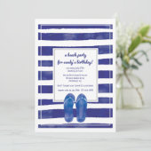 Sommer-Art-Einladung Einladung (Stehend Vorderseite)