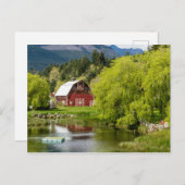 Sommer auf dem Bauernhof Postkarte (Vorne/Hinten)