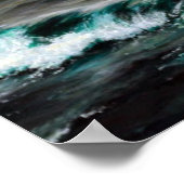 Sommer auf dem Grönland Küste Jahr 1000 Poster (Ecke)