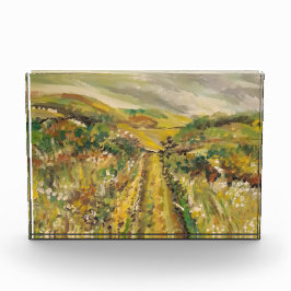 Sommer auf den Hügeln Fotoblock