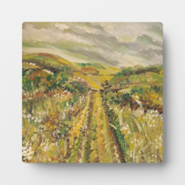 Sommer auf den Hügeln Fotoplatte