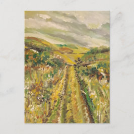 Sommer auf den Hügeln Postkarte