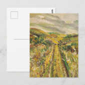 Sommer auf den Hügeln Postkarte (Vorne/Hinten)