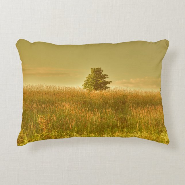 Sommer auf der Wiese Dekokissen (Vorderseite)