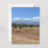 Sommer auf Kreta Postkarte (Vorne/Hinten)