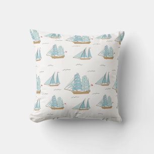Sommer auf See Süße Segelyachten Tote Bag Kissen
