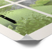 Sommer außerhalb des Fensters Poster (Ecke)