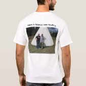 Sommer-Autoreise T-Shirt (Rückseite)