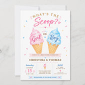 Sommer Baby Shower Einladung (Vorderseite)