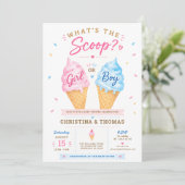Sommer Baby Shower Einladung (Stehend Vorderseite)